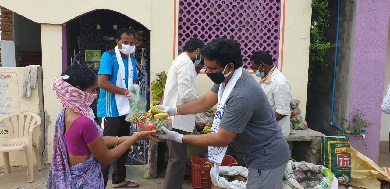 Distributing Vegetables